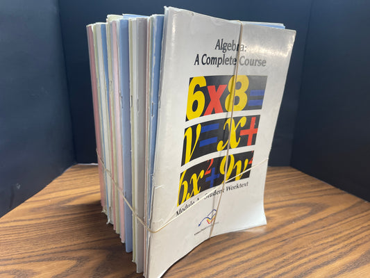 Videotext Algebra Complete book set modules A-F