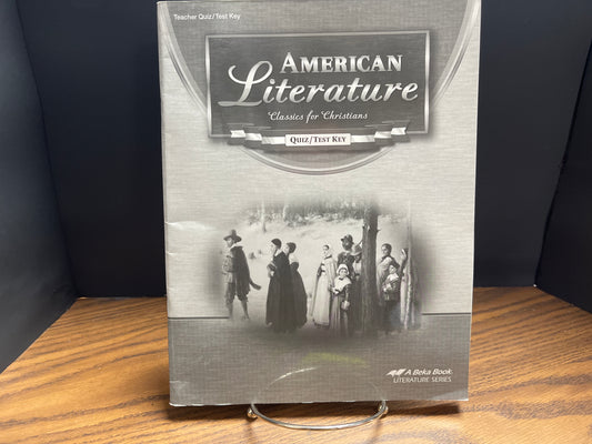 American Literature fourth ed quiz/test key