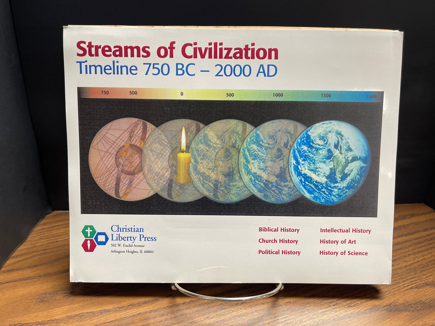 Streams of Civilization Timeline, 750 B.C.-2000 A.D., Grades 9-12