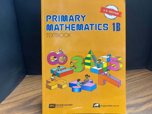 Primary Mathematics 1B textbook