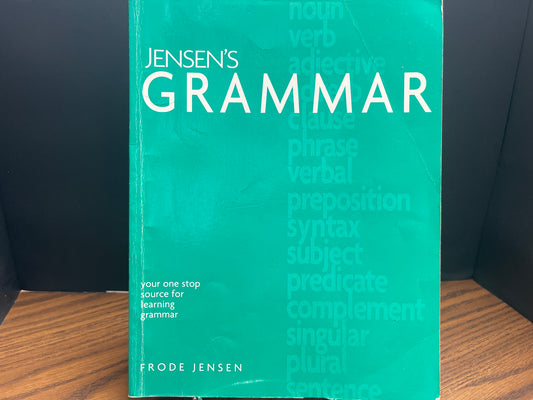 Jensen's Grammar 1st ed
