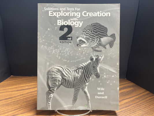 Exploring Creation with Biology second ed solutions