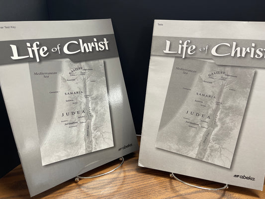 Life of Christ first ed test key/tests