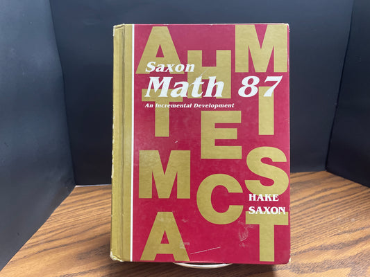 Math 8/7 first ed text