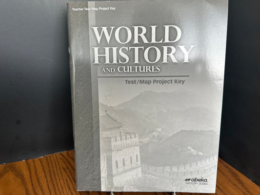 World History and Cultures third ed Test and Map Project Key