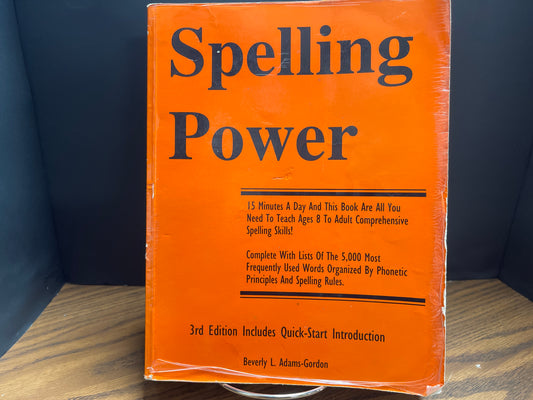 Spelling Power third ed