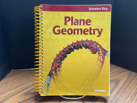 Plane Geometry second ed  solution key