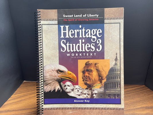 Heritage Studies 3 second ed worktext key