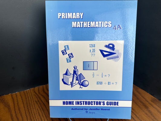 Primary Mathematics 4A home instructor's guide