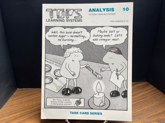 Analysis 10 Task Card Series For Grades 5-10
