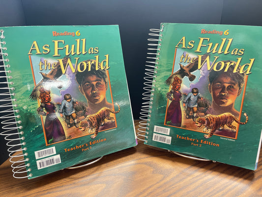 Reading 6 As Full as the World second ed teacher part 1&2