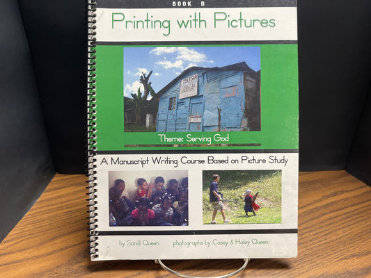 Printing with Pictures Theme: Serving God book D