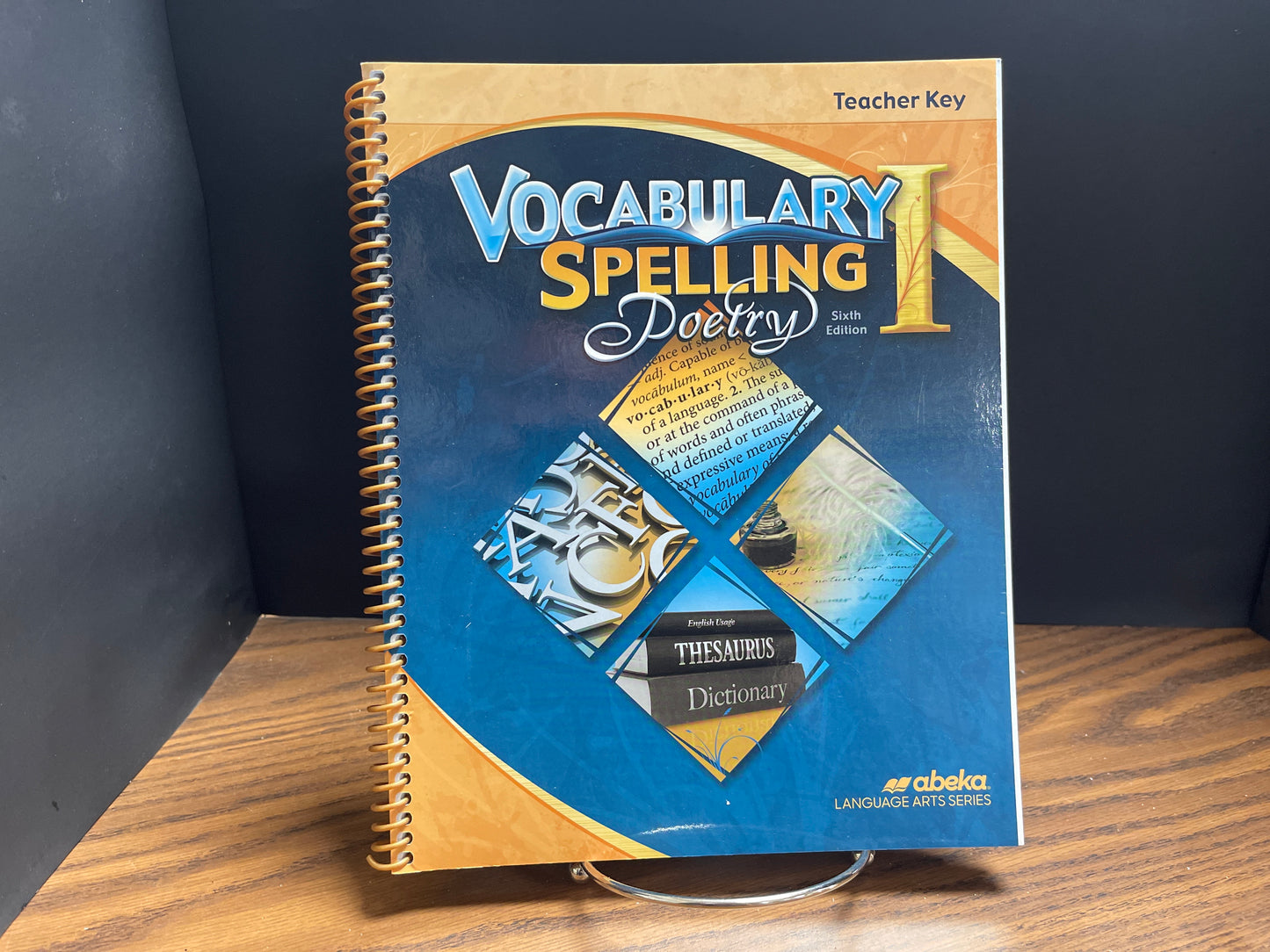 Vocabulary Spelling Poetry I sixth ed key