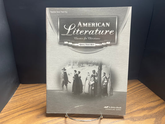 American Literature fourth ed quiz/test key