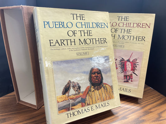 The Pueblo Children of the Earth Mother Volume I and Volume II, Slipcase HC