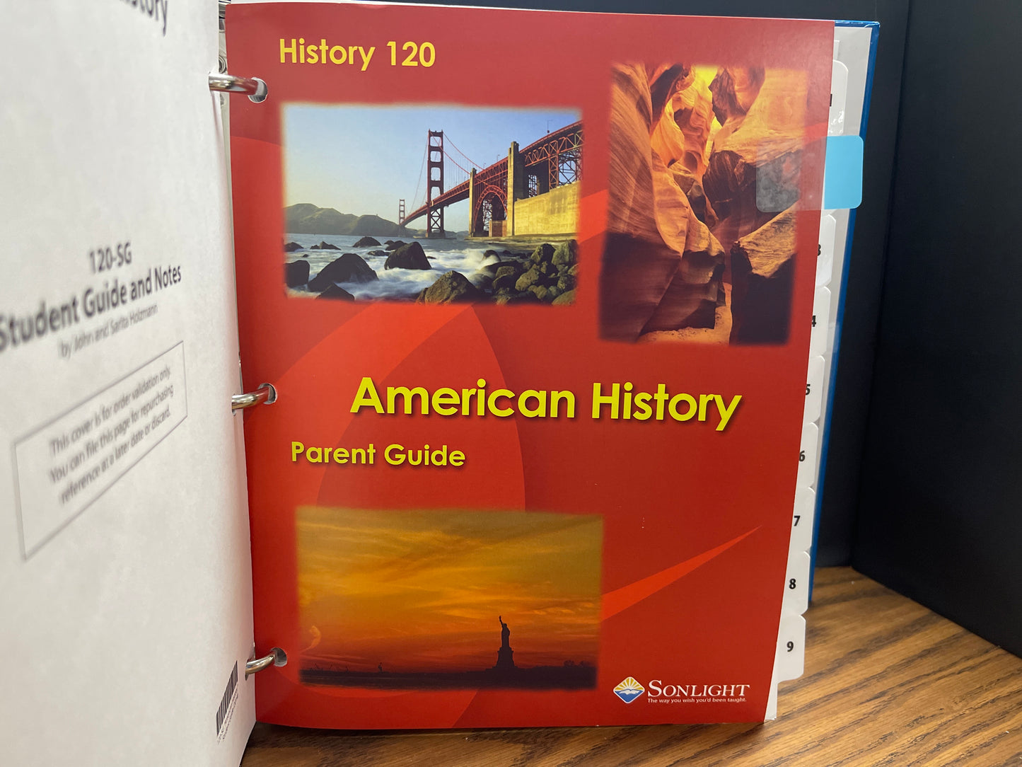 Sonlight American History Parent Guide/Student Guide set