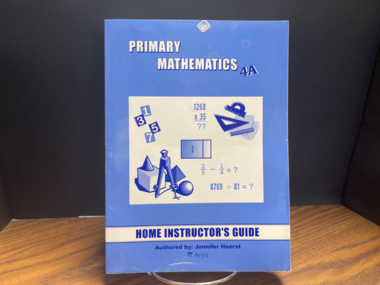 Primary Mathematics 4A home instructor's guide