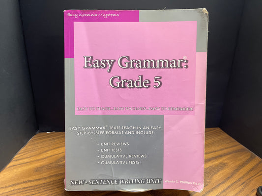 Grade 5 Easy Grammar