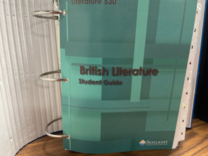 Sonlight British Literature Parent Guide/Student Guide set