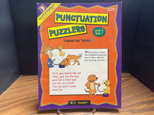 Punctuation Puzzlers Level A Book 1