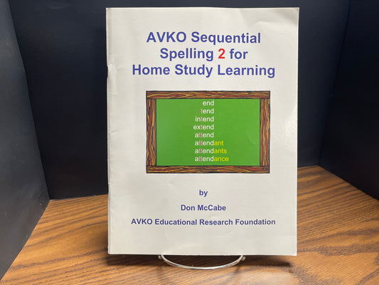 AVKO Sequential Spelling Level 2