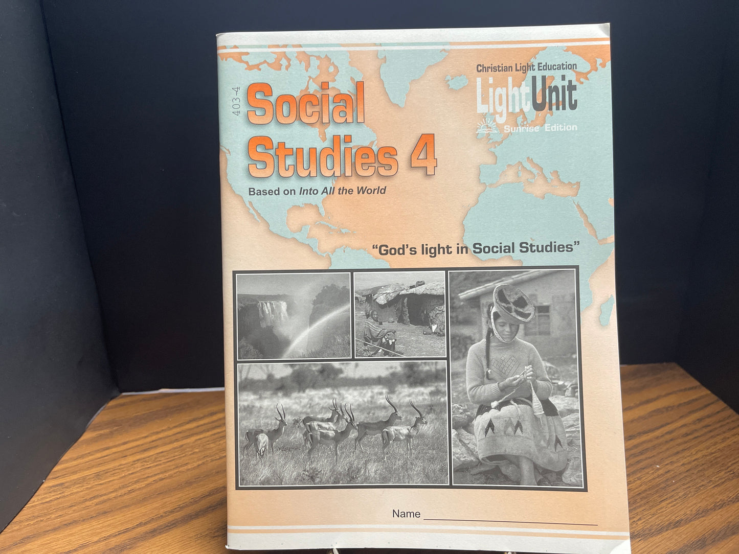 Social Studies 403-04 Light Unit