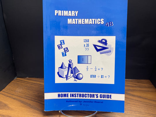 Primary Math US 4B Home Instructor Guide