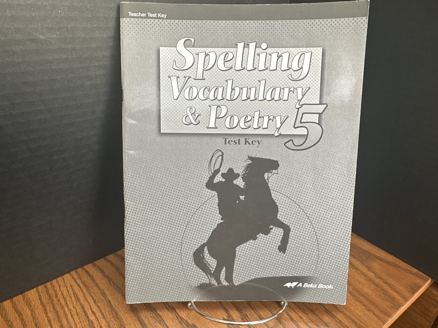 Spelling Vocabulary & Poetry fifth ed test key