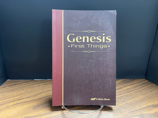 Genesis First Things second ed