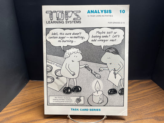 Analysis 10 Task Card Series For Grades 5-10