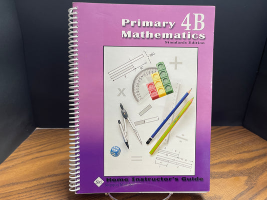 Primary Mathematics 4A standards edition home instructor's guide