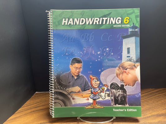 Handwriting 6 second ed teacher