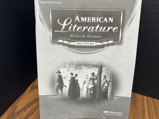 American Literature fourth ed quiz/test key