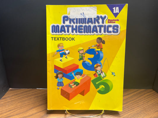 Primary Mathematics textbook Standards Edition 1A