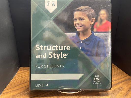 Structure and Style for Students 2A student sheets + notebook