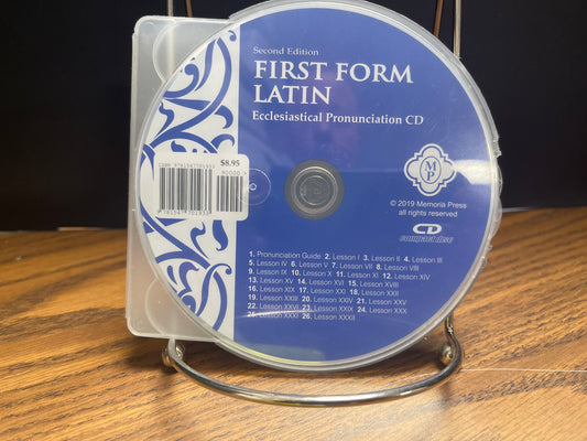 First Form Latin Ecclesiastical Pronunciation CD second ed