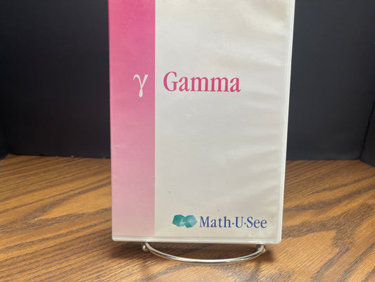 Gamma DVD format - Math-U-See