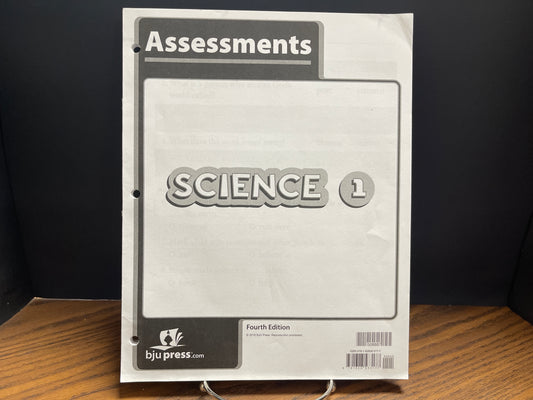 Science 1 Assessments fourth ed