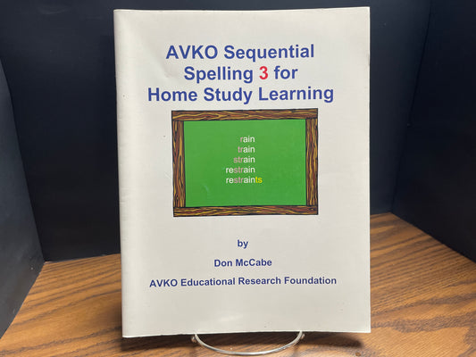AVKO Sequential Spelling Level 3