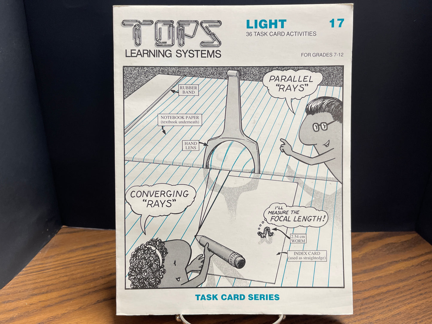 Light 17 Task Card Series For Grades 7-11