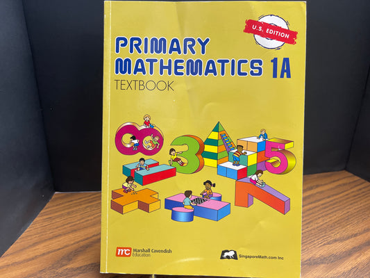 Primary Mathematics 1A textbook