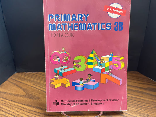 Primary Mathematics 3B textbook