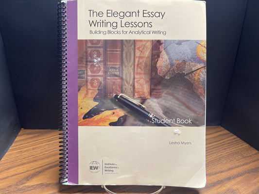 The Elegant Essay Writing Lessons student book