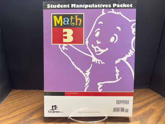 Math 3 third ed student manipulatives packet