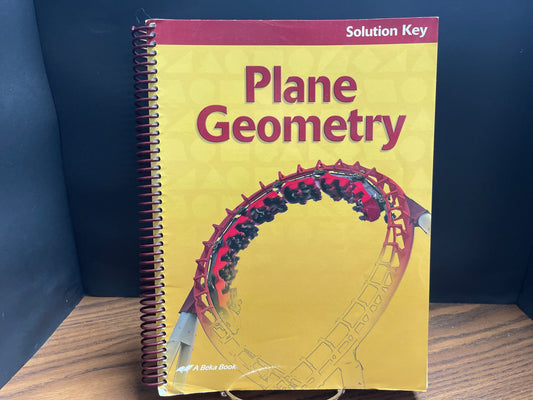 Plane Geometry second ed solution key Abeka